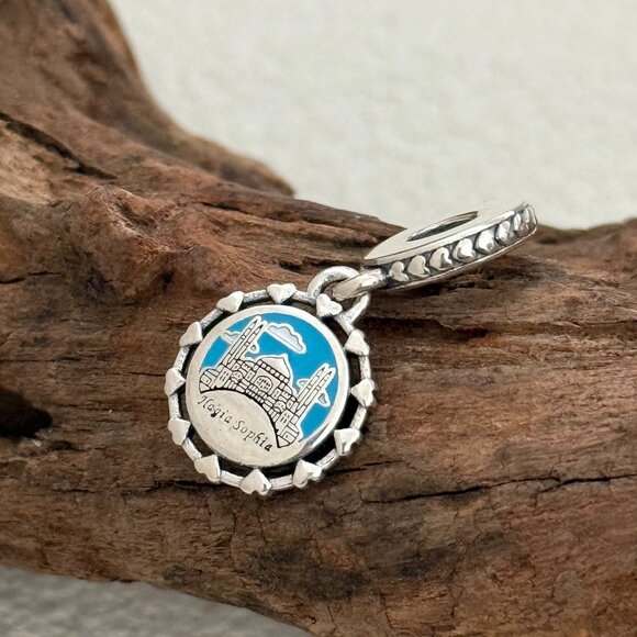 Pandora Jewelry - Pandora ISTANBUL Heart around S925 Silver Dangle Charm